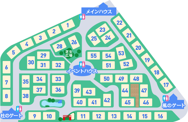 千里住宅公園MAP